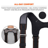 Ergodydne -Tool Belt Suspenders, HeavyDuty Adjustable | ER13665